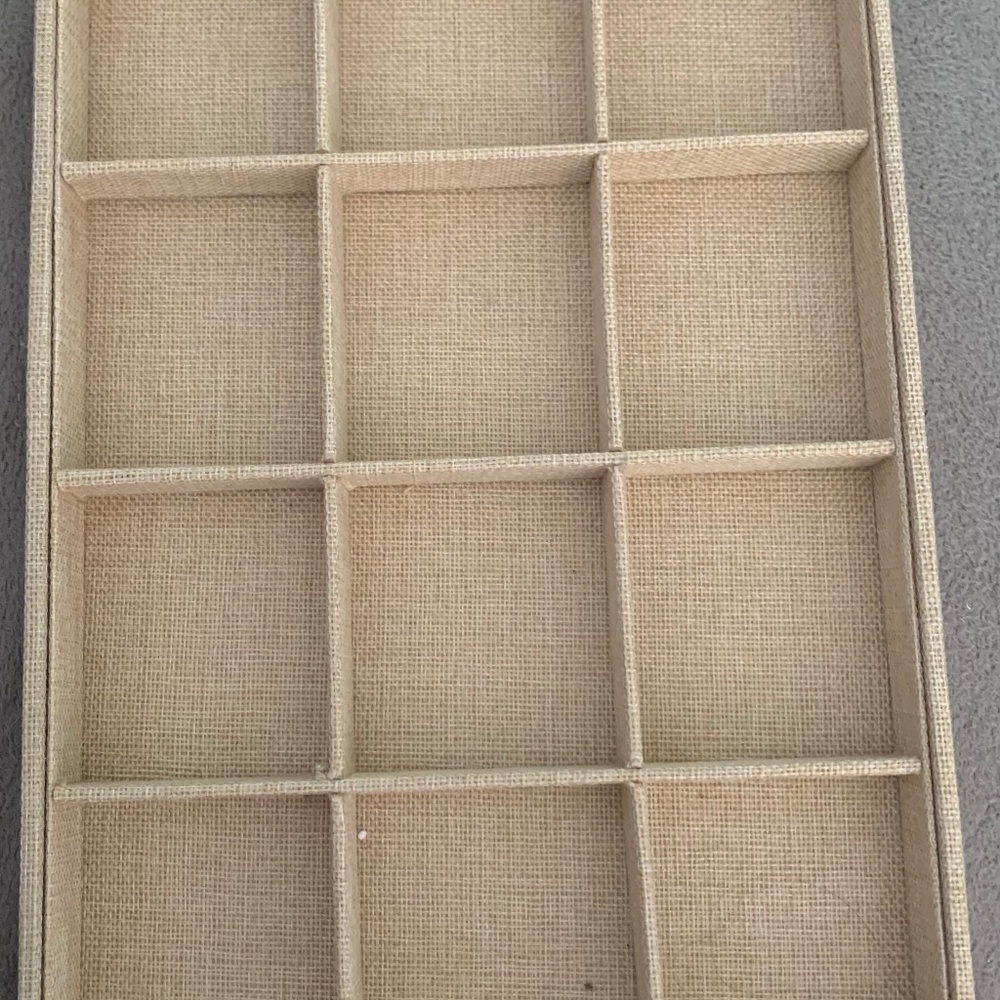Jewelry Storage Tray Earring Holder for Drawers Necklace Pendant Organizer